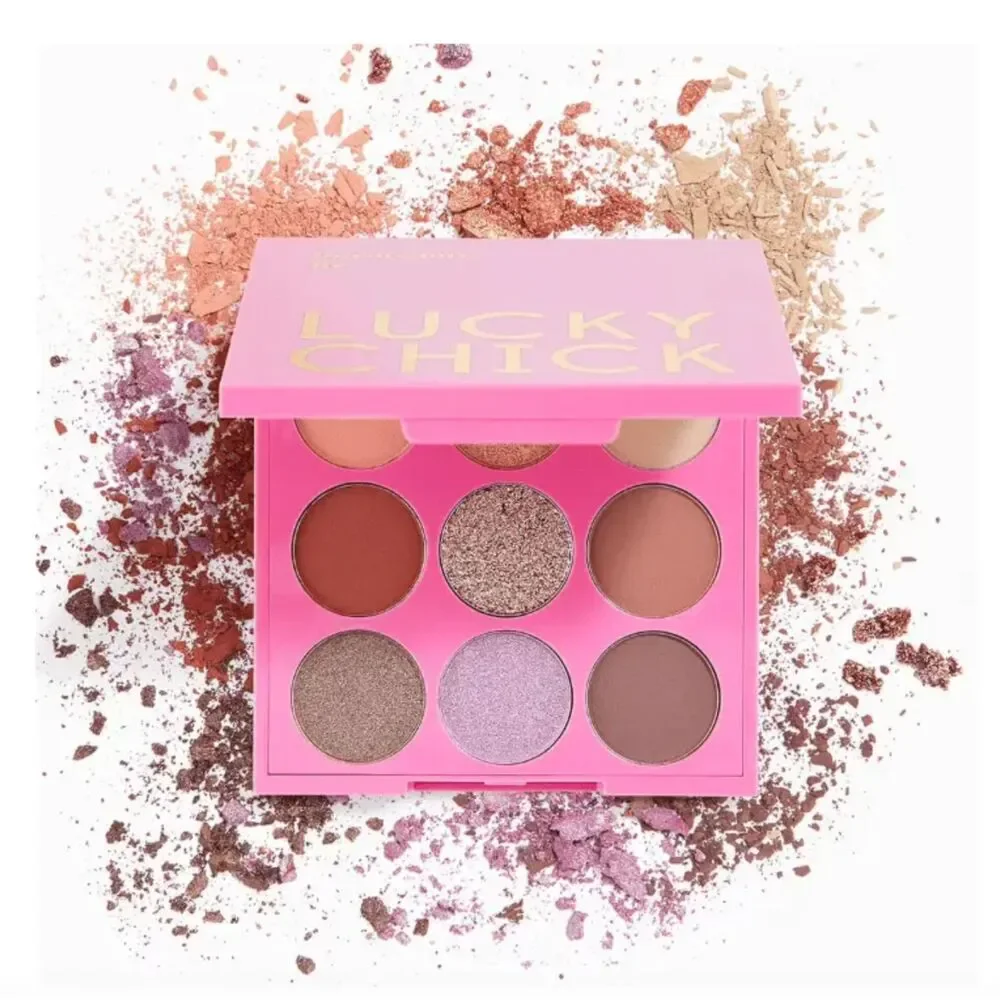 NIB Lucky Chick Eyeshadow Palette + Lip & Cheek Multistick Bundle